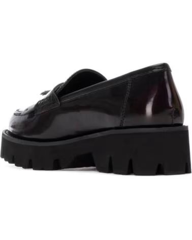 XTI MOCCASINS 144677 AVEC GLANDS ET PLATEFORME BORDEAUX BURDEOS