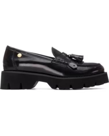 XTI MOCCASINS 144677 AVEC GLANDS ET PLATEFORME BORDEAUX BURDEOS