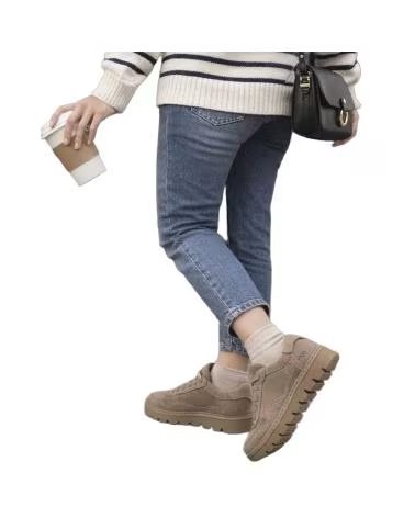 BASKETS PANCHIC P05 EN NUBUCK BEIGE BEIG