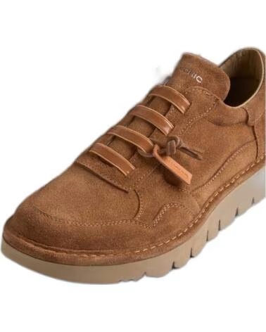 BASKETS PANCHIC P05 EN CUIR NUBUCK CAMEL