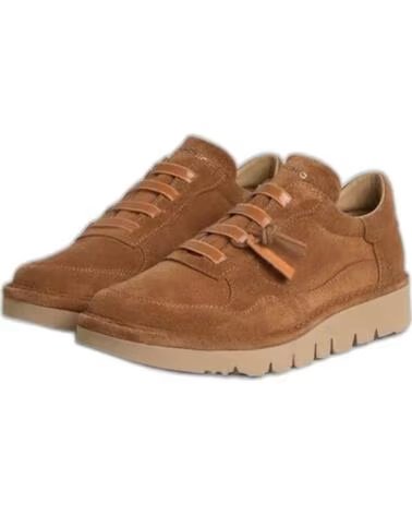 BASKETS PANCHIC P05 EN CUIR NUBUCK CAMEL