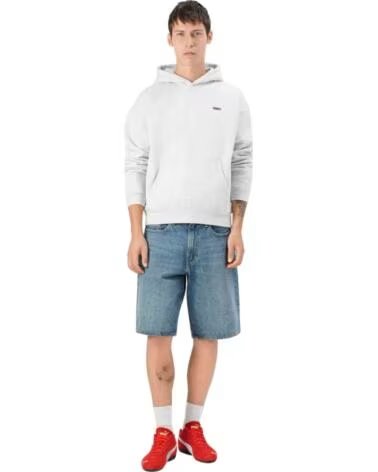 OBEY SUDADERA BOLD ICON EXTRA HEAVY HOOD ASH GREY