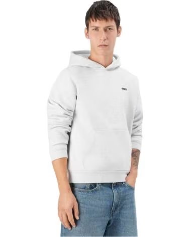 OBEY SUDADERA BOLD ICON EXTRA HEAVY HOOD ASH GREY
