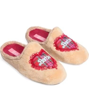 MARPEN ZAPATILLAS DE ESTAR POR CASA BARBIE CORAZON BEIGE
