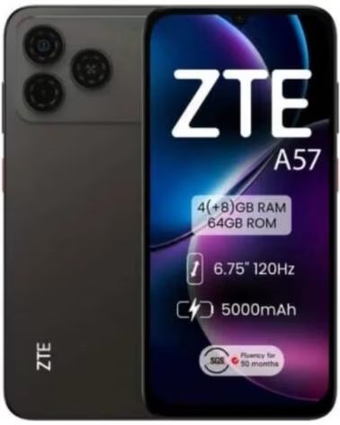 ZTE Smartphone A57 4GB- 64GB- 6 75- Negro