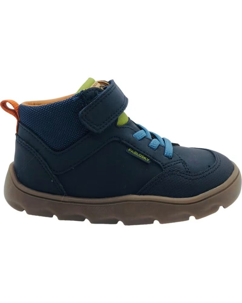PABLOSKY BOTTE CASUAL BAREFOOT ENFANT ZERO 523324 BLEU AZUL