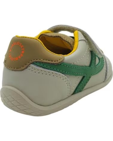 PABLOSKY BASKET HABILLÉE BAREFOOT ENFANT ZICO 078730 BLANC BLANCO