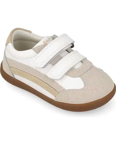 GARVALIN BARFUSS-SNEAKER 261305B SAUVAGE WEISS BLANCOE050