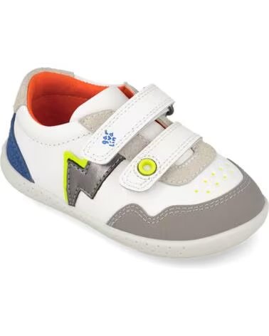 GARVALIN SAPATILHAS BAREFOOT PARA RAPAZ 261307 URBAN FLEXIBLES BLANCOB050