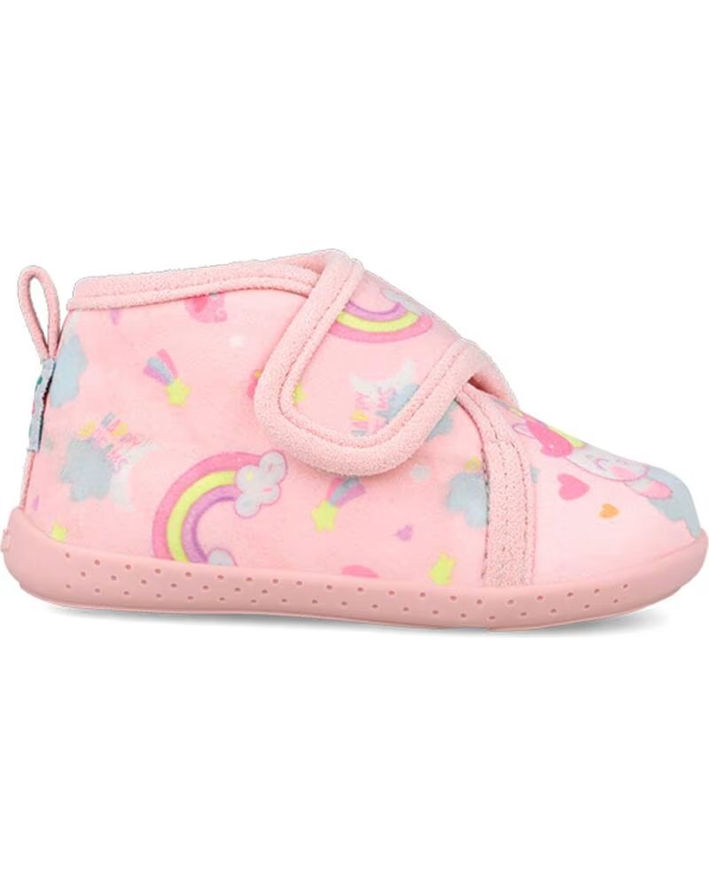 GARVALIN BASKETS FILLE BAREFOOT 261336 ARC-EN-CIEL ROSAA032