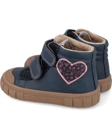 GARVALIN BARFUSS-STIEFELETTEN FÜR MÄDCHEN 261331 HERZ OCEANA183