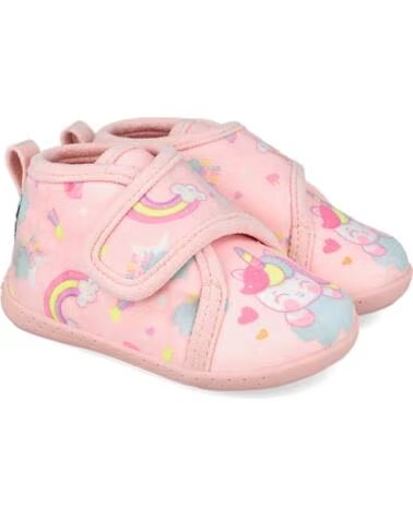 GARVALIN BASKETS FILLE BAREFOOT 261336 ARC-EN-CIEL ROSAA032