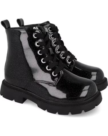 GARVALIN BOTAS PARA MENINA 261565 GLITTER PRETO NEGROA054