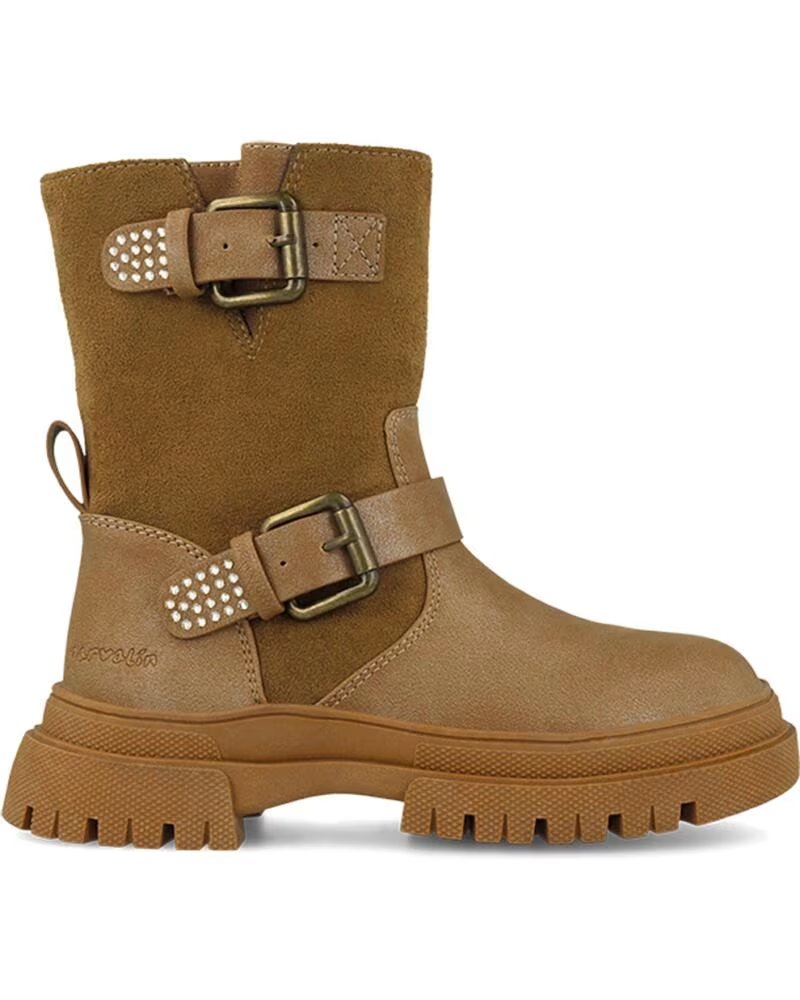 GARVALIN BOTAS PARA MENINA 261572 FIVELAS TAUPE B208 TAUPEB208
