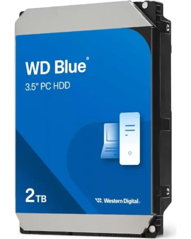 INTERNE FESTPLATTE WESTERN DIGITAL BLUE WD20EARZ 2TB 3,5 5400 U/MIN