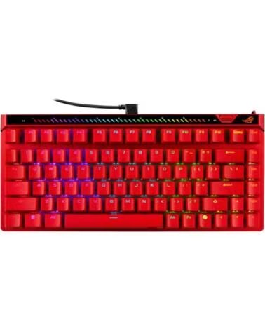 ASUS Teclado gaming rog falchion ace 75 he rojo
