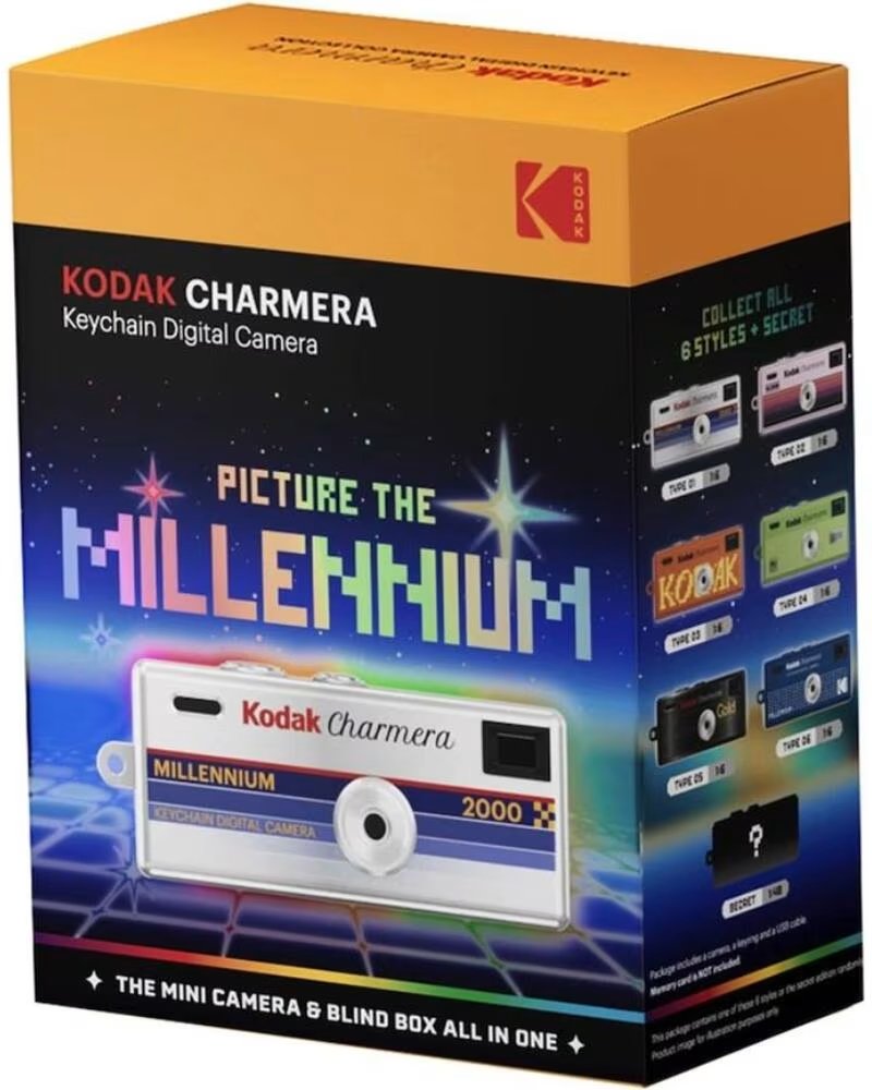 KODAK Camara fotos charmera millenium mini llavero modelo aleatorio