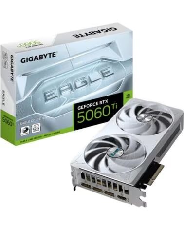 GIGABYTE Tarjeta grafica rtx 5060 ti eagle ice oc 16gb gddr7 - 3x dp - 1x hdmi pci express 5 0