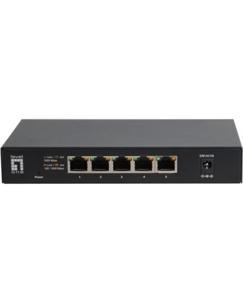 LEVEL ONE GEU-0525 COMMUTATEUR NON GÉRÉ 5 PORTS 25GBE