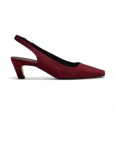 ESCARPINS SLINGBACK À TALON MTNG 54158 BORDEAUX ROJO