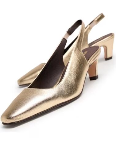 ESCARPINS SLINGBACK MTNG 54158 DORÉS GOLD