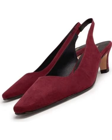 ESCARPINS SLINGBACK À TALON MTNG 54158 BORDEAUX ROJO