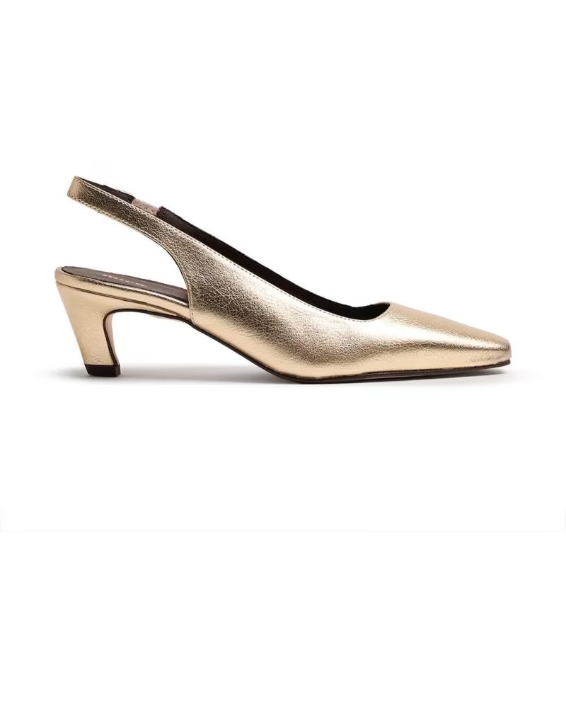 ESCARPINS SLINGBACK MTNG 54158 DORÉS GOLD