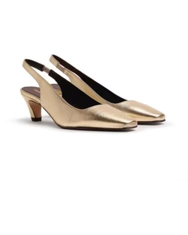 ESCARPINS SLINGBACK MTNG 54158 DORÉS GOLD