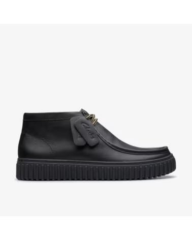 CLARKS SAPATOS TORHILL HI PRETOS EM PELE VARIOS COLORES