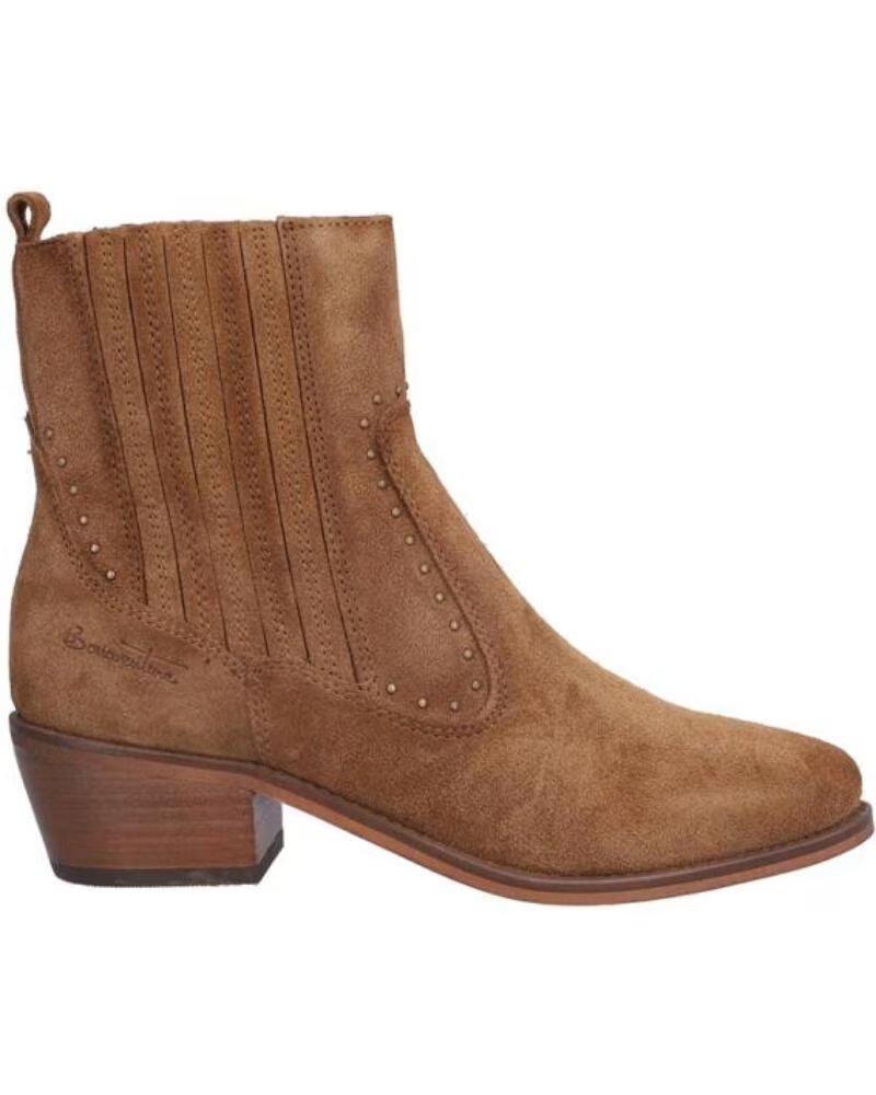 BONAVENTURE BOTINS DE MULHER B686-5 TAUPE SJ 5SJ 5