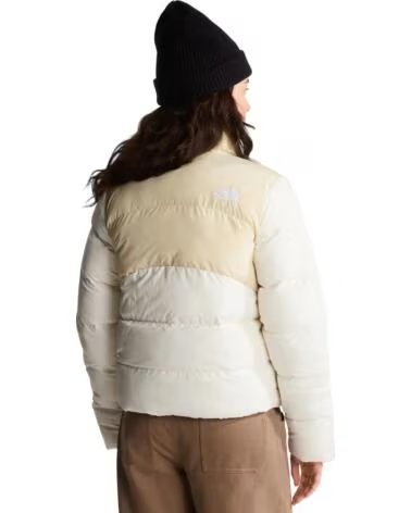 THE NORTH FACE GESTEPPTE DAUNENJACKE SAIKURU NF0A8GCBJN5 ZWEIFARBIG WEISS DAMEN BLANCO