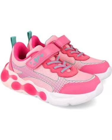 GARVALIN BASKETS POUR FILLE 261815G AVEC LUMIÈRES FUCSIAD146