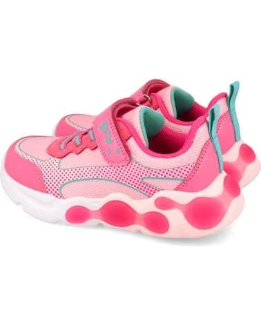 GARVALIN BASKETS POUR FILLE 261815G AVEC LUMIÈRES FUCSIAD146