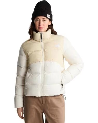 THE NORTH FACE GESTEPPTE DAUNENJACKE SAIKURU NF0A8GCBJN5 ZWEIFARBIG WEISS DAMEN BLANCO