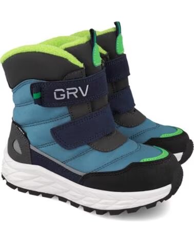 GARVALIN BOTTES IMPERMÉABLES POUR GARÇON 261845B TECHNIQUE BLEU AZULA008