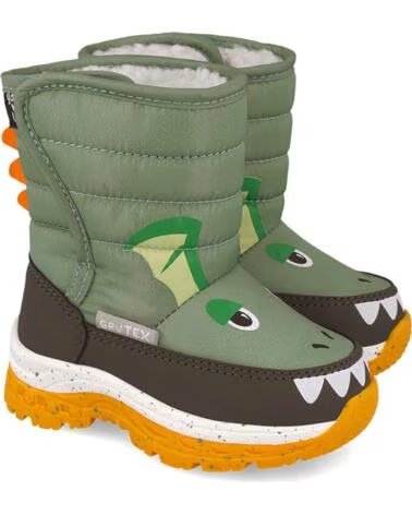 GARVALIN STIVALE IMPERMEABILE PER BAMBINI APRESKY TECNICO 261841 VERDEB442