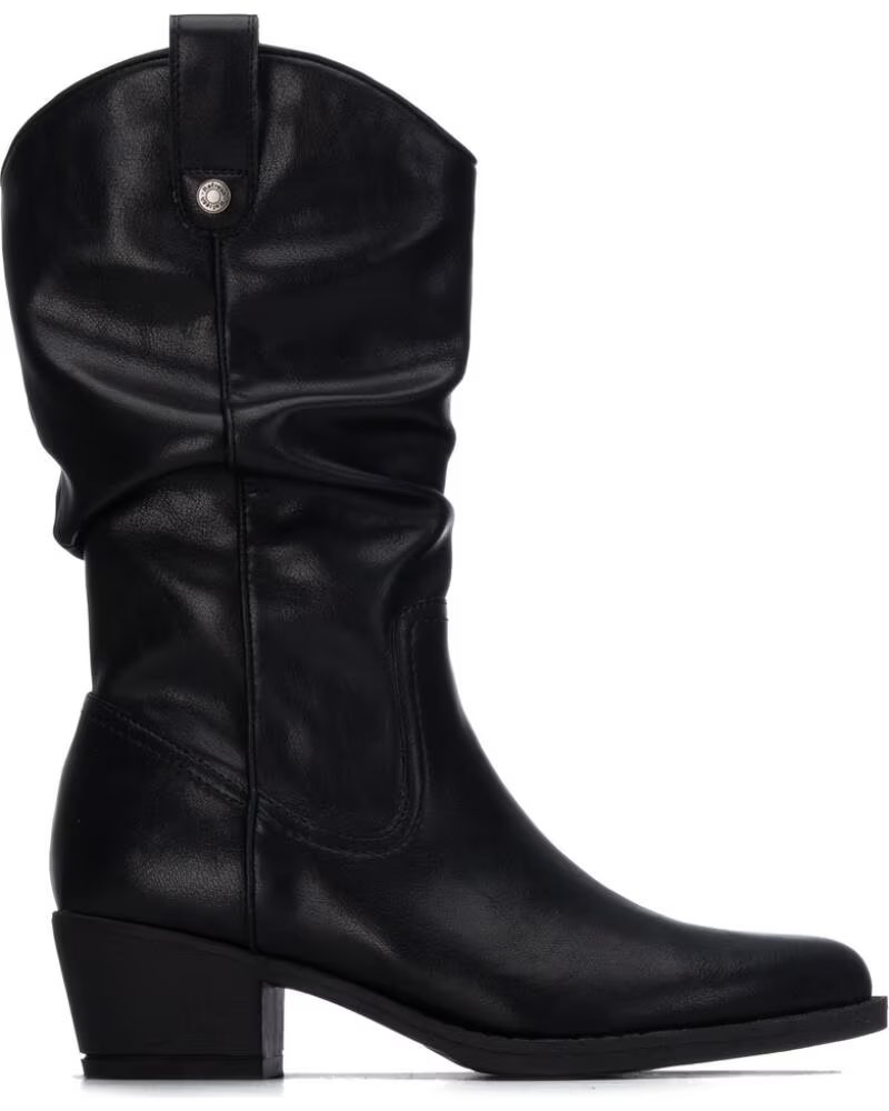 BOTTES HAUTES STYLE WESTERN REFRESH 176165 NOIRES NEGRO