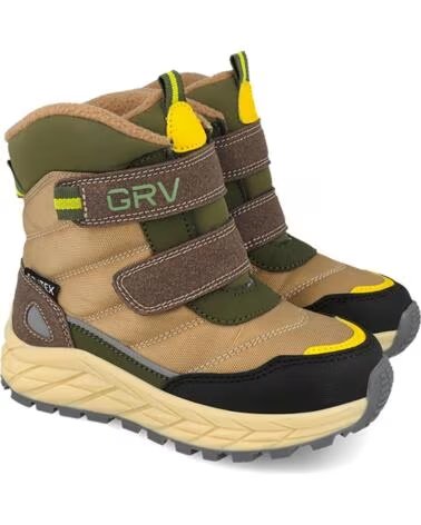 GARVALIN BOTTES IMPERMÉABLES POUR GARÇON 261845B TECHNIQUE MARRON MARRONB172