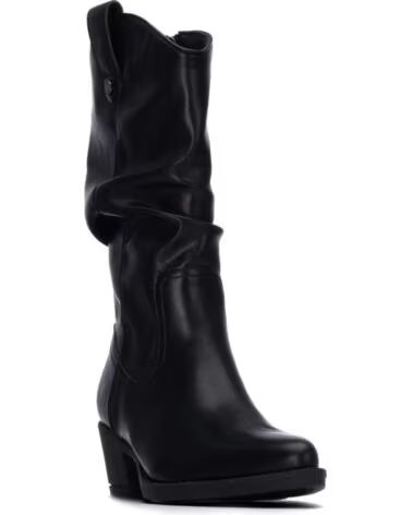 BOTTES HAUTES STYLE WESTERN REFRESH 176165 NOIRES NEGRO