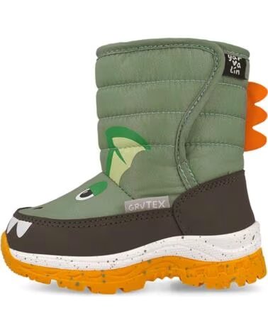GARVALIN STIVALE IMPERMEABILE PER BAMBINI APRESKY TECNICO 261841 VERDEB442