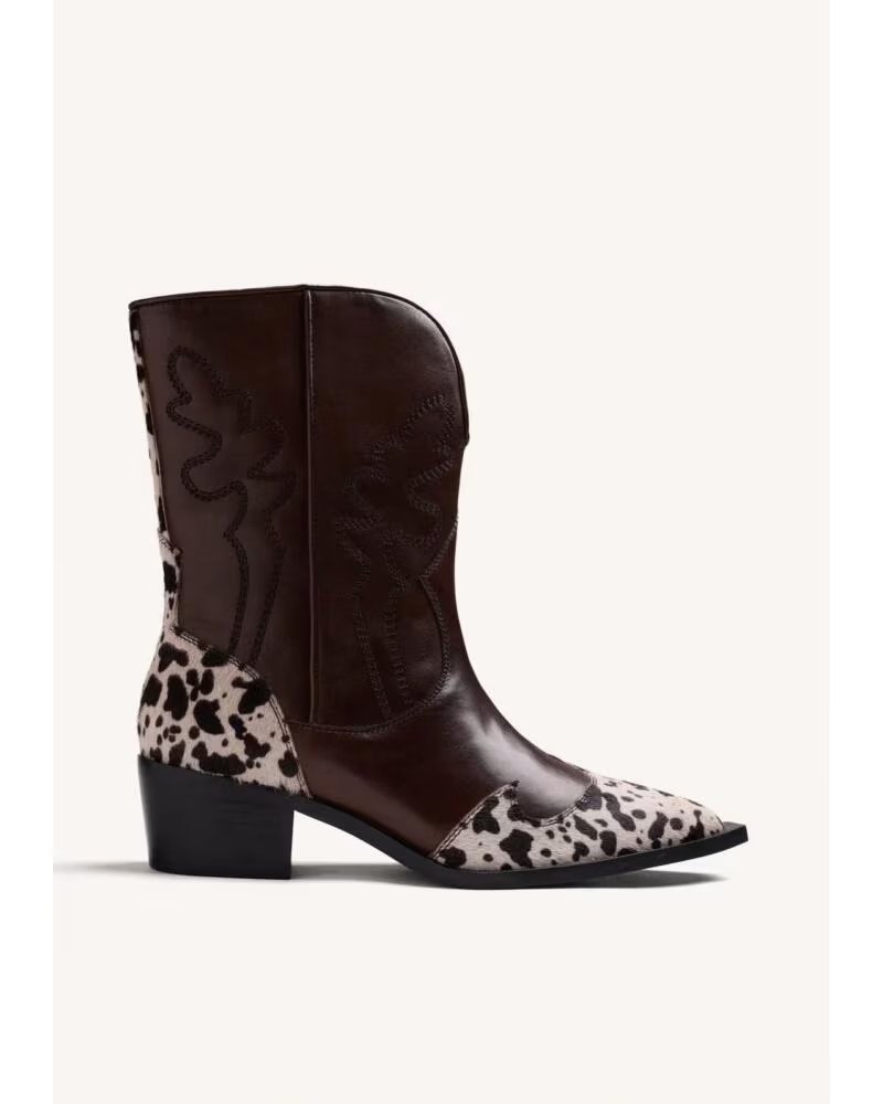 GIOSEPPO BOTTES FEMME COWBOY 80758 MARRON MARRóN