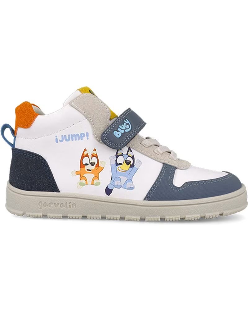 GARVALIN BOTAS JUMP 261875B BRANCO PETROL BLUEY BLANCOPETROLA731