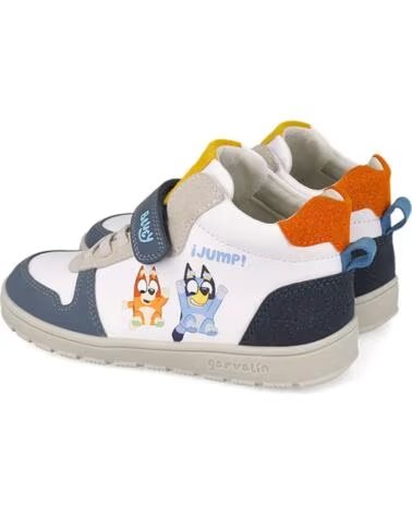 GARVALIN BOTAS JUMP 261875B BRANCO PETROL BLUEY BLANCOPETROLA731