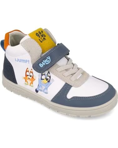 GARVALIN BOTAS JUMP 261875B BRANCO PETROL BLUEY BLANCOPETROLA731