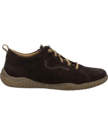 JOSEF SEIBEL WYNONA 01 NUBUCK MARRON CHAUSSURES