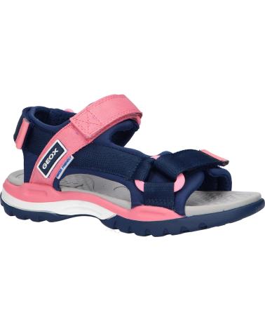 Sandali per Bambina GEOX J150WA 01511 J BOREALIS CF47Q NAVY-LT CORAL