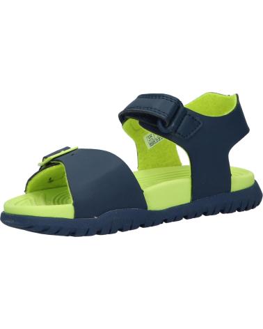 Sandálias de Menino GEOX J35HMA 000BC J SANDAL FUSBETTO C0749 NAVY-LIME