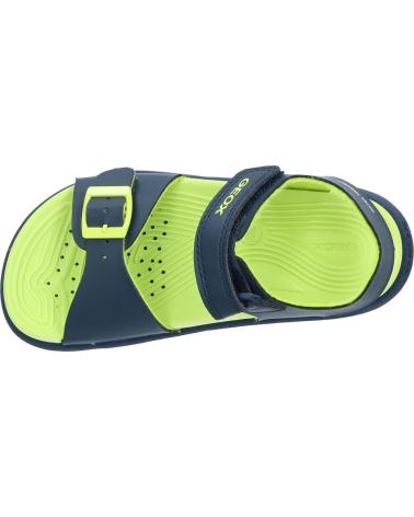 Sandálias de Menino GEOX J35HMA 000BC J SANDAL FUSBETTO C0749 NAVY-LIME