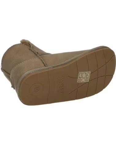 OSITO TESH501001 TAUPE STIVALI FODERATI IN PELLICCIA