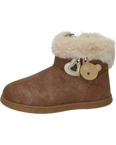 BABY MÄDCHEN LAUFLERNSCHUHE CONGUITOS OSSH156008 BÄR BRAUN TAN